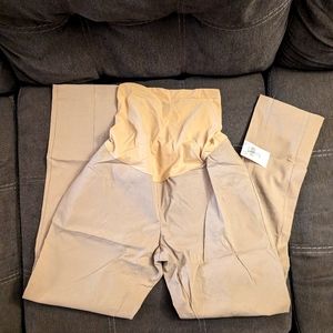 Motherhood maternity khaki pants - large